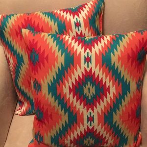 colorful, cute throw pillows